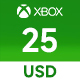 Xbox Live Gift Card 25 USD Xbox Live Key UNITED STATES